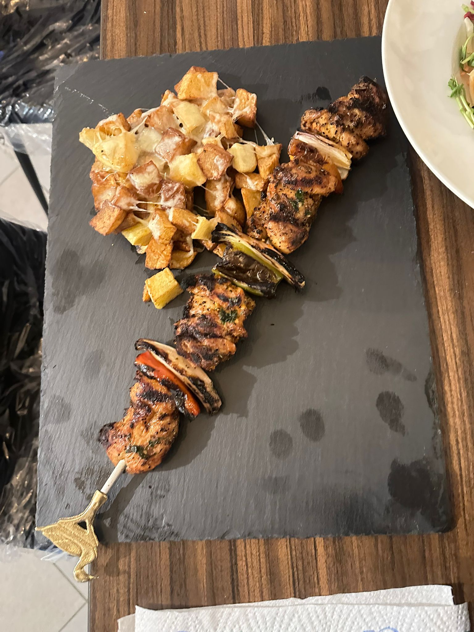 Chicken Spieß vom Grill